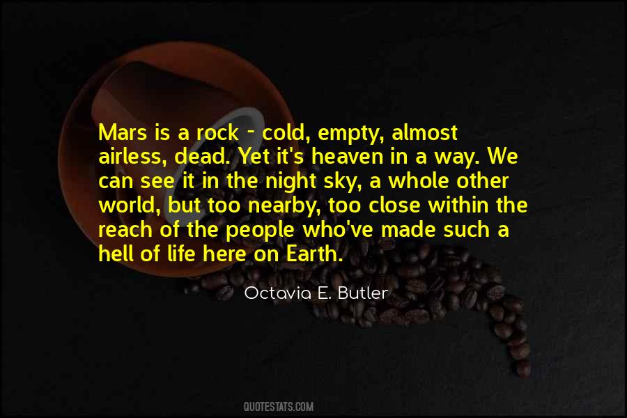 Earth Hell Quotes #46607
