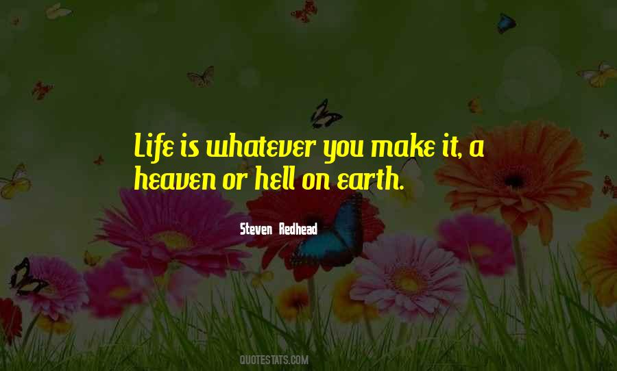 Earth Hell Quotes #710415