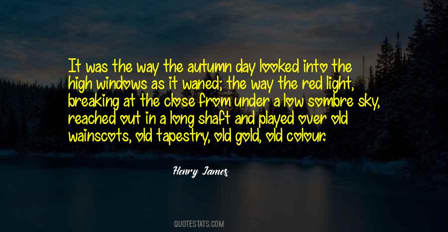 Quotes About Red And Gold #119749