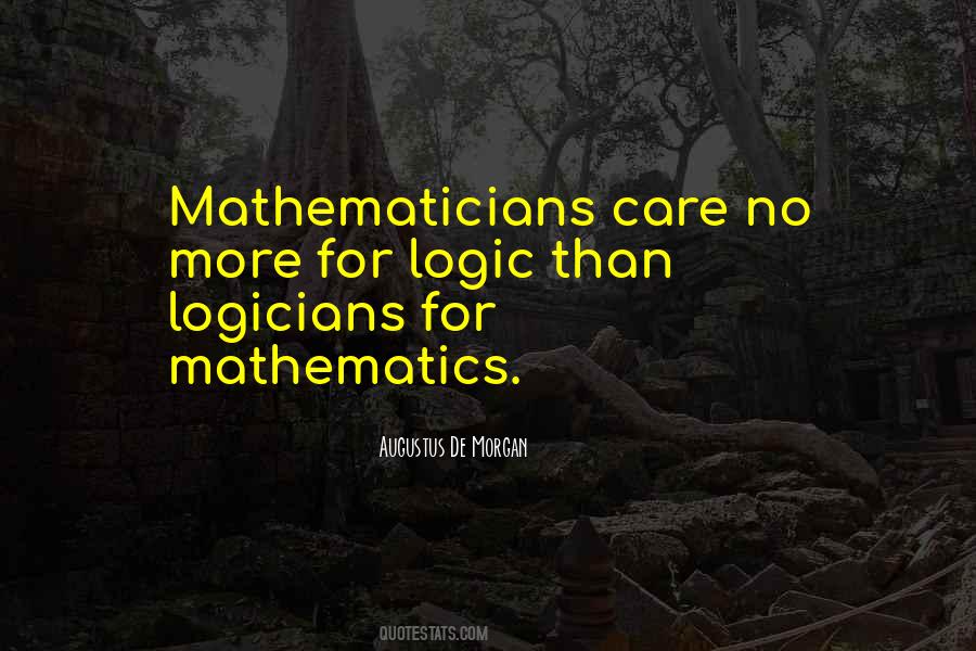 Quotes About Mathematicians #1172645