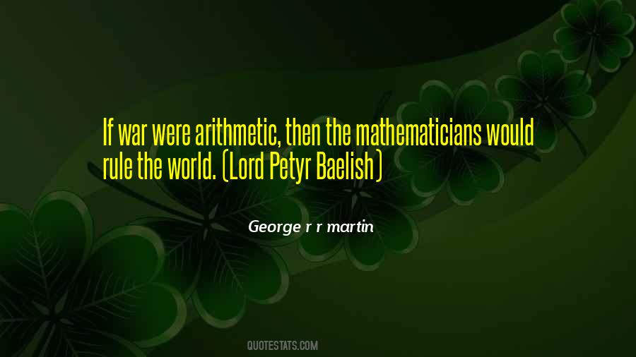 Quotes About Mathematicians #1217027
