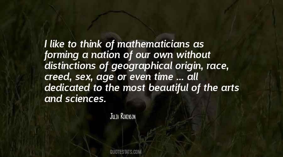 Quotes About Mathematicians #1219174