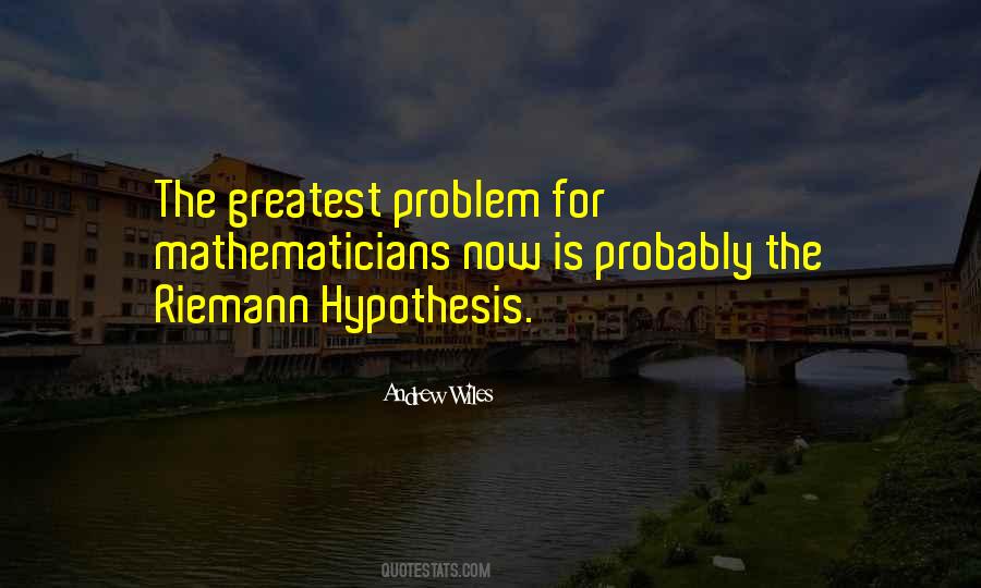 Quotes About Mathematicians #1310677