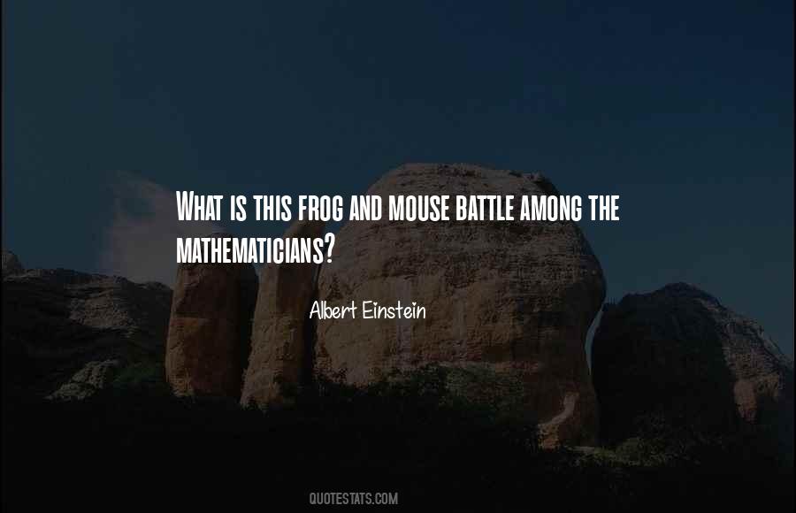 Quotes About Mathematicians #1449986