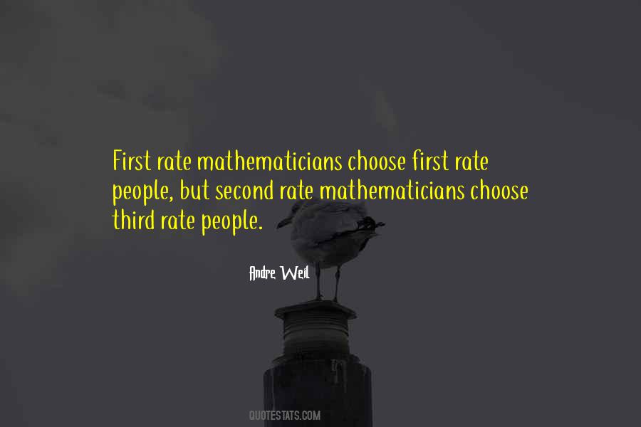 Quotes About Mathematicians #1481689