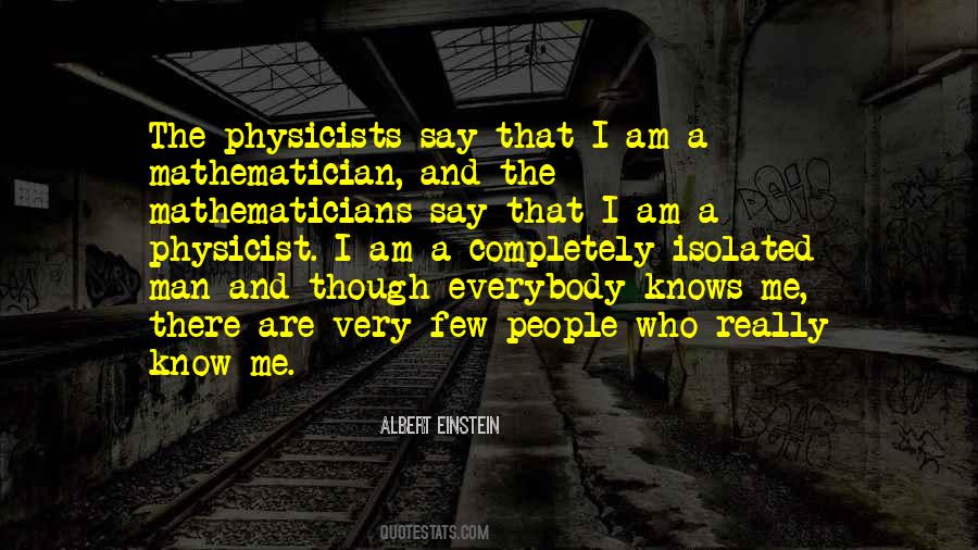 Quotes About Mathematicians #1506847