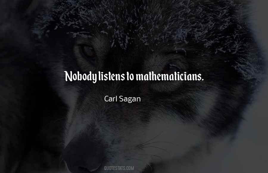 Quotes About Mathematicians #1703526