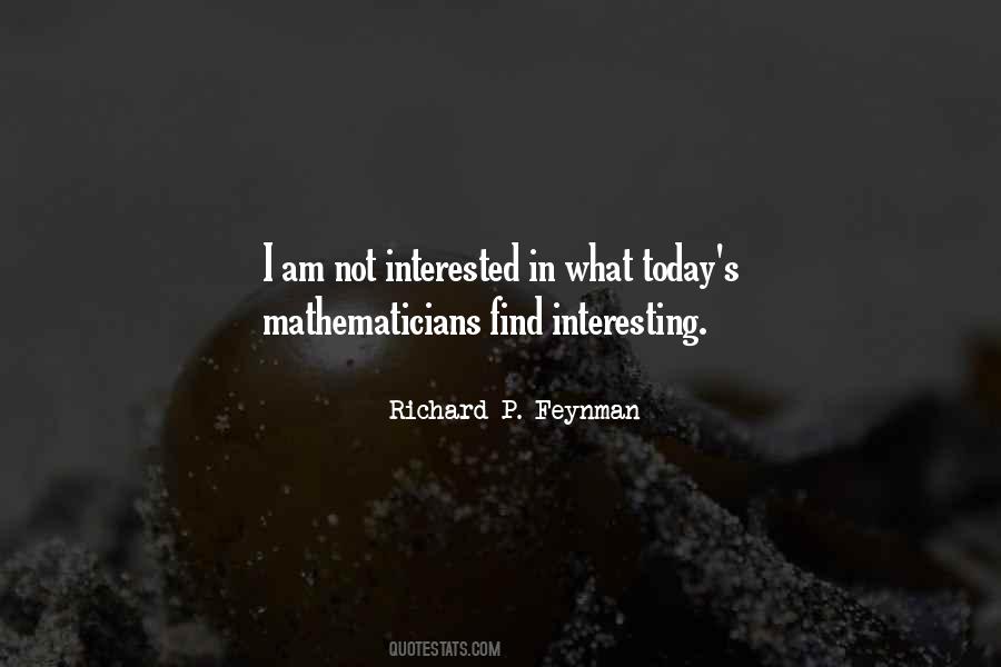 Quotes About Mathematicians #1710842