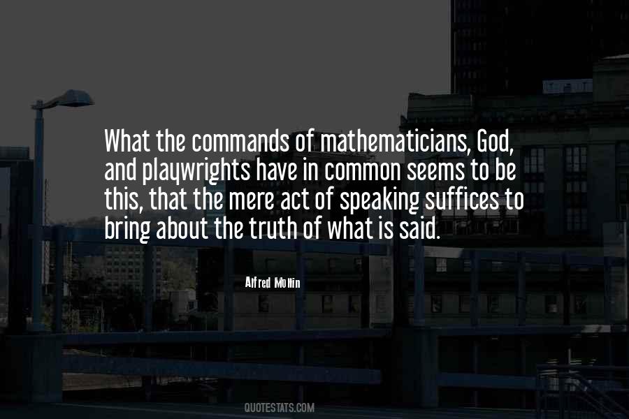 Quotes About Mathematicians #1715736