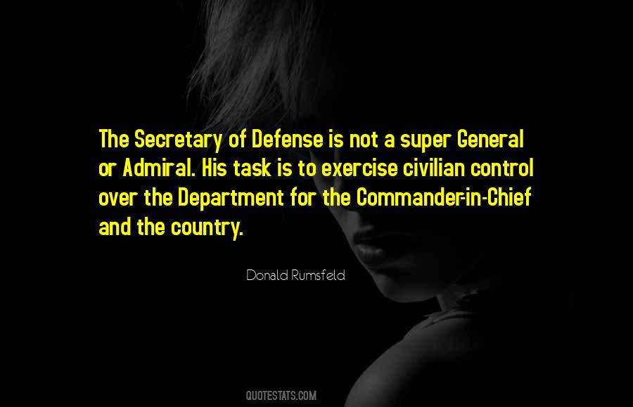 Quotes About The Department Of Defense #1327600