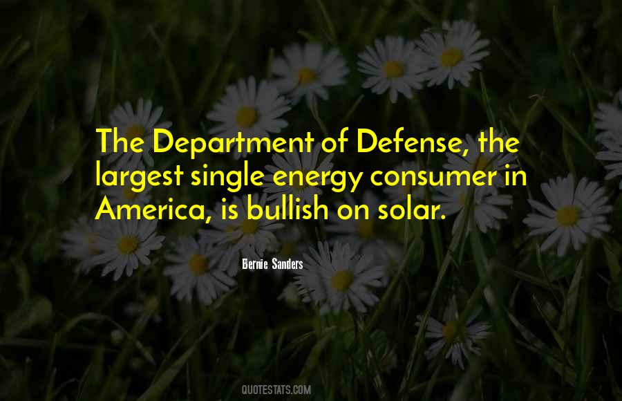 Quotes About The Department Of Defense #1767674