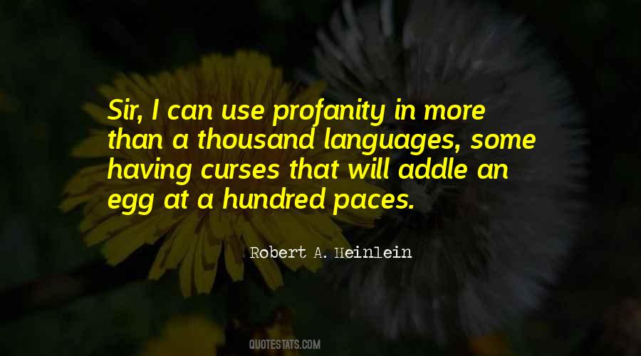 Quotes About Use Of Profanity #1522121