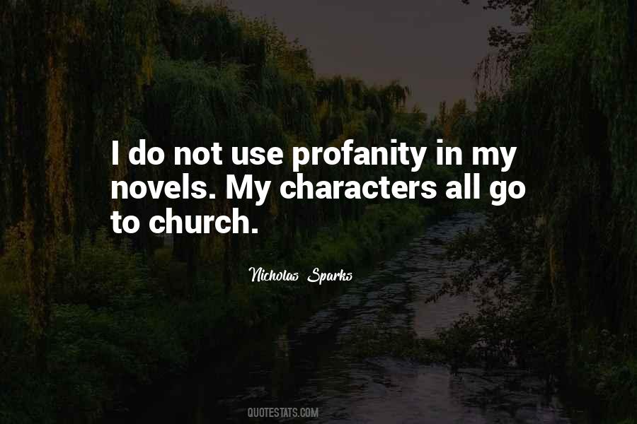 Quotes About Use Of Profanity #546908