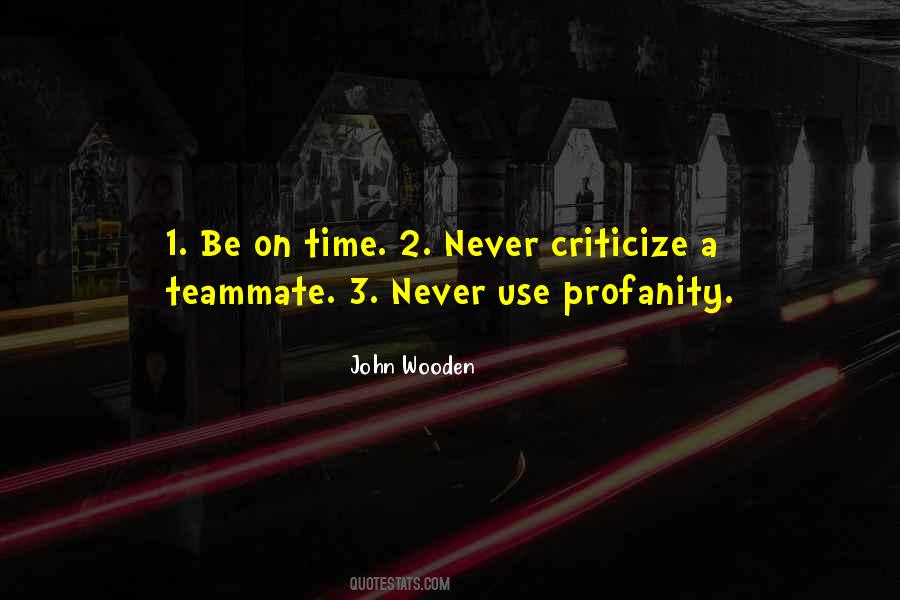 Quotes About Use Of Profanity #886653