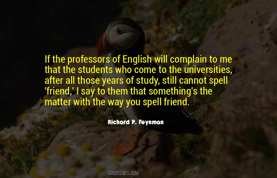 Quotes About Professors And Students #165616