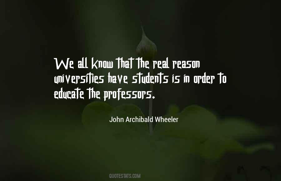 Quotes About Professors And Students #998099