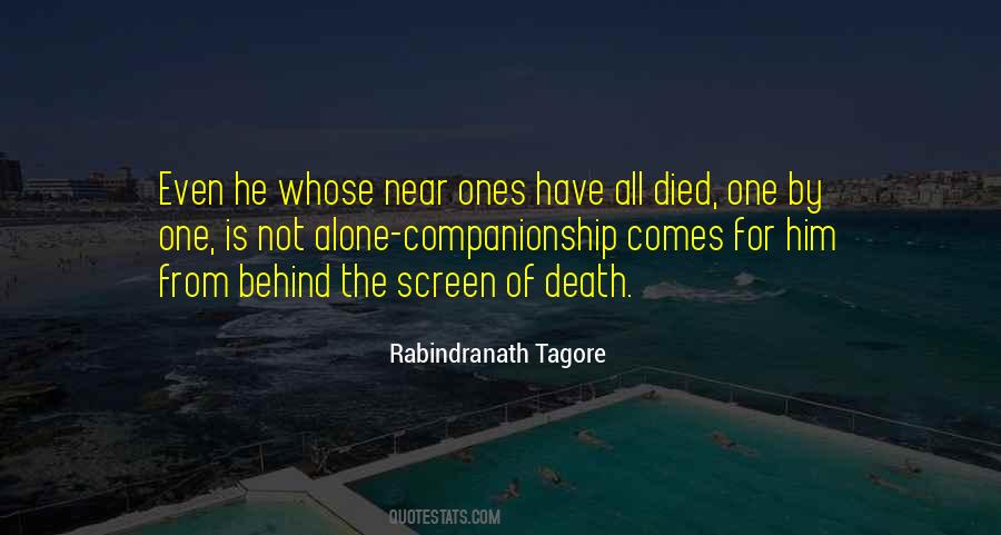 Quotes About Death Tagore #109999