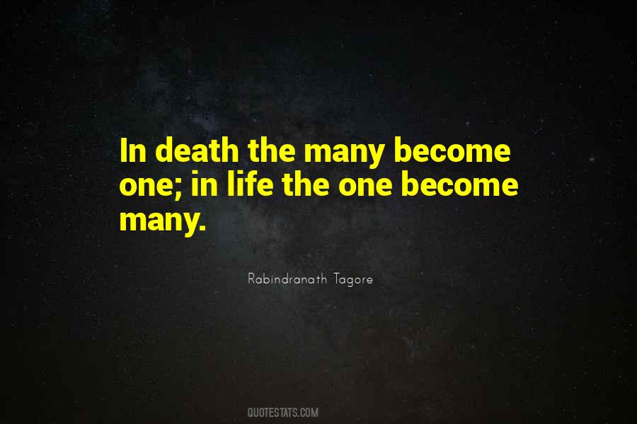 Quotes About Death Tagore #1132583