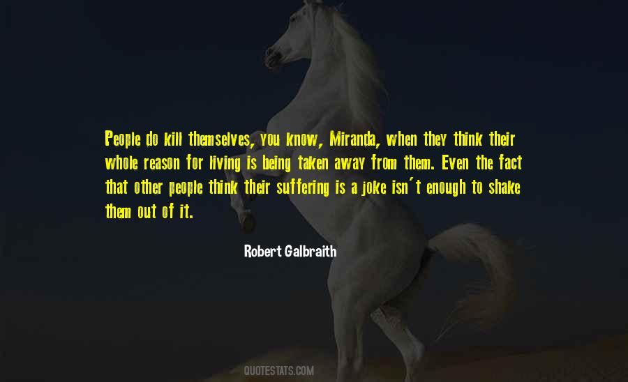Suffering Is Quotes #1238914