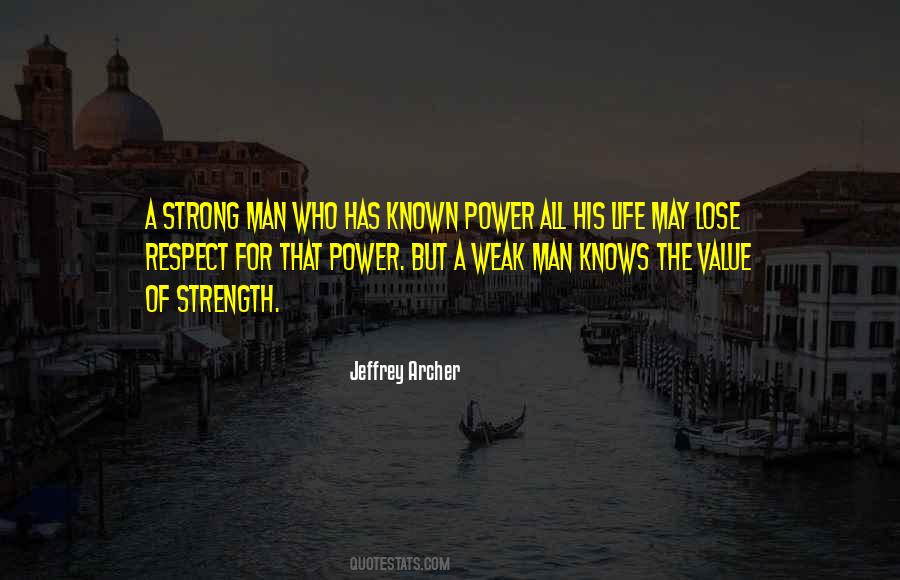 Quotes About Strong Man #1107178