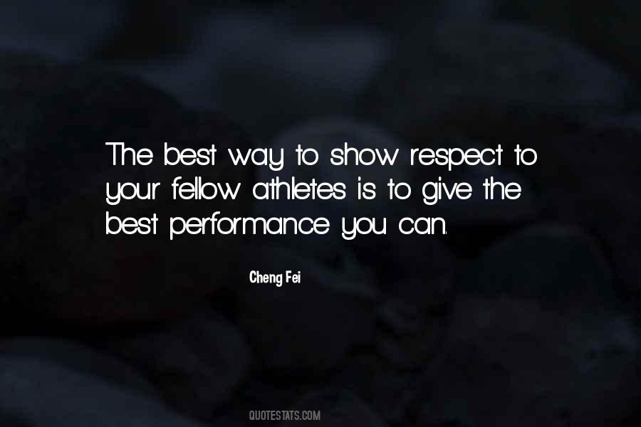 Show Respect Quotes #1340489