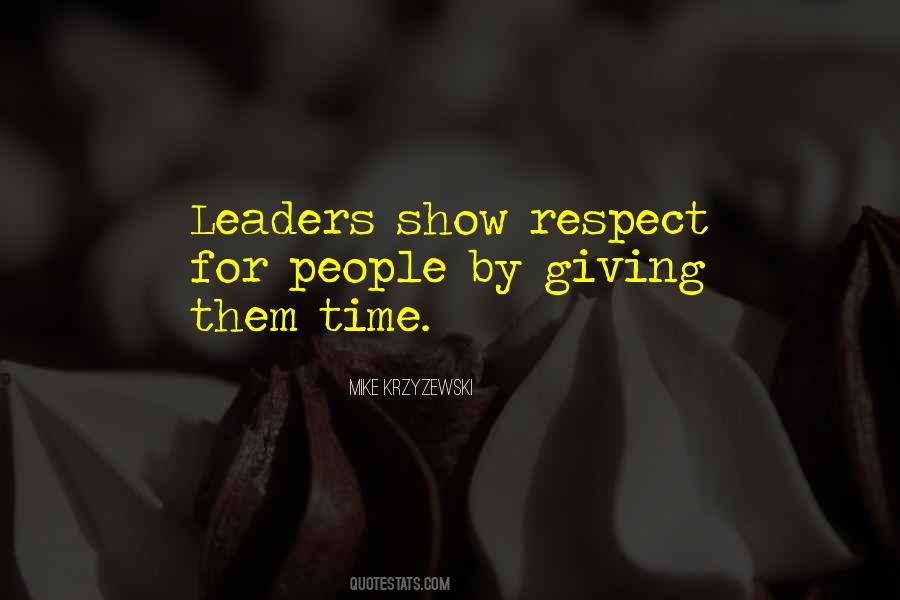 Show Respect Quotes #897580