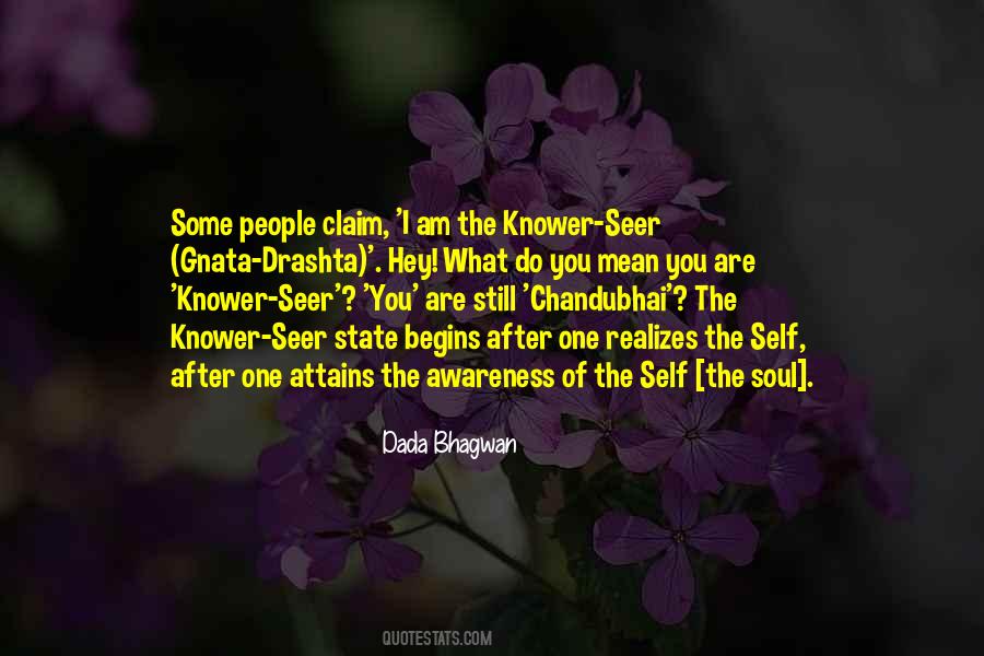 You Are The Seer Quotes #355174