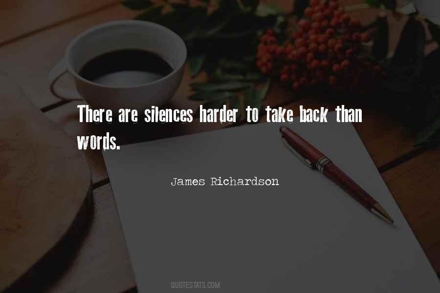 Quotes About Words You Can't Take Back #523745