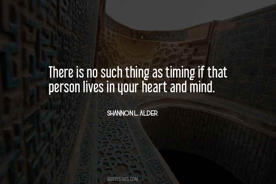 Quotes About Timing #177005