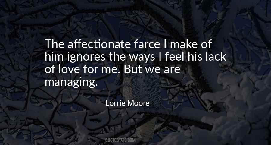 Quotes About Affectionate Love #197485