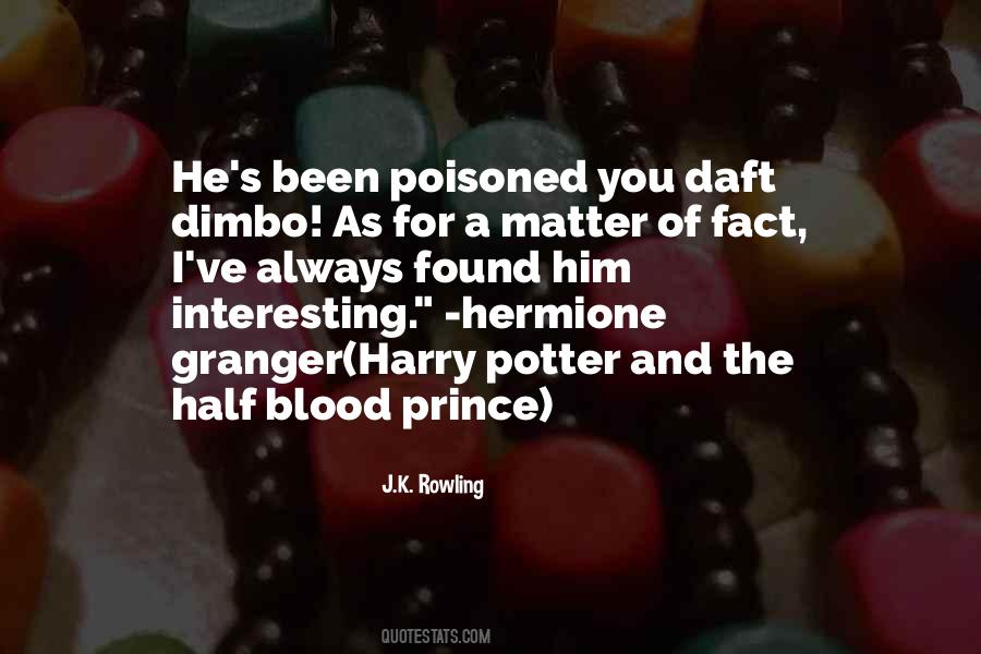 Quotes About Harry And Hermione #323791