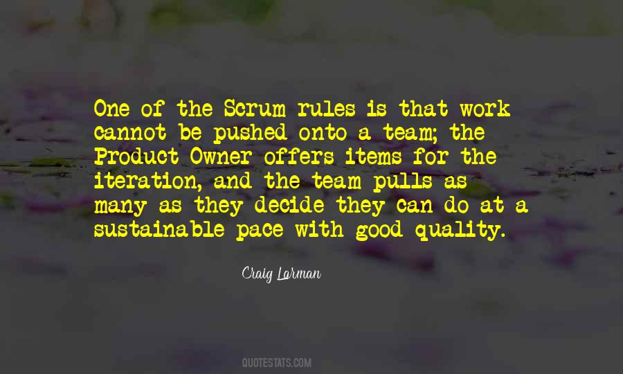 Work As A Team Quotes #1687974