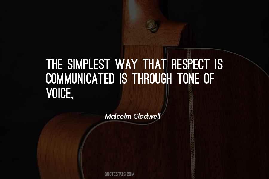 Quotes About Voice Tone #182120