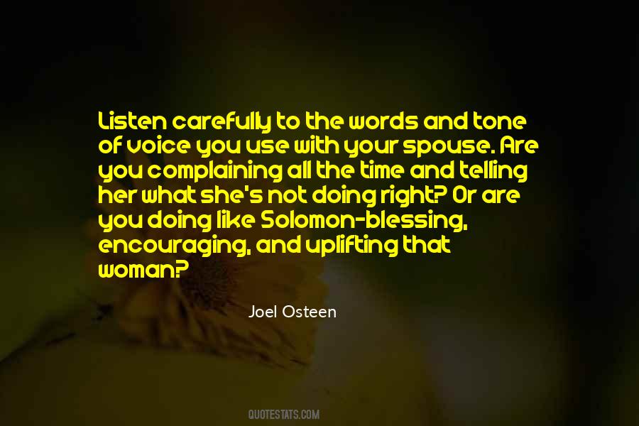 Quotes About Voice Tone #540291