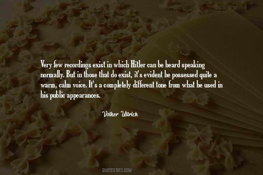 Quotes About Voice Tone #580532