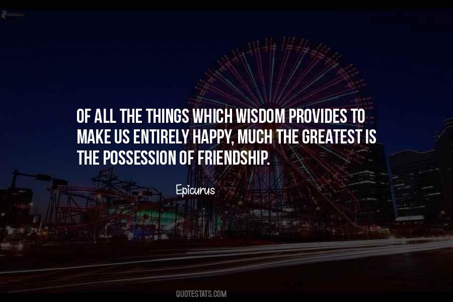 Quotes About Happy Friendship #415961