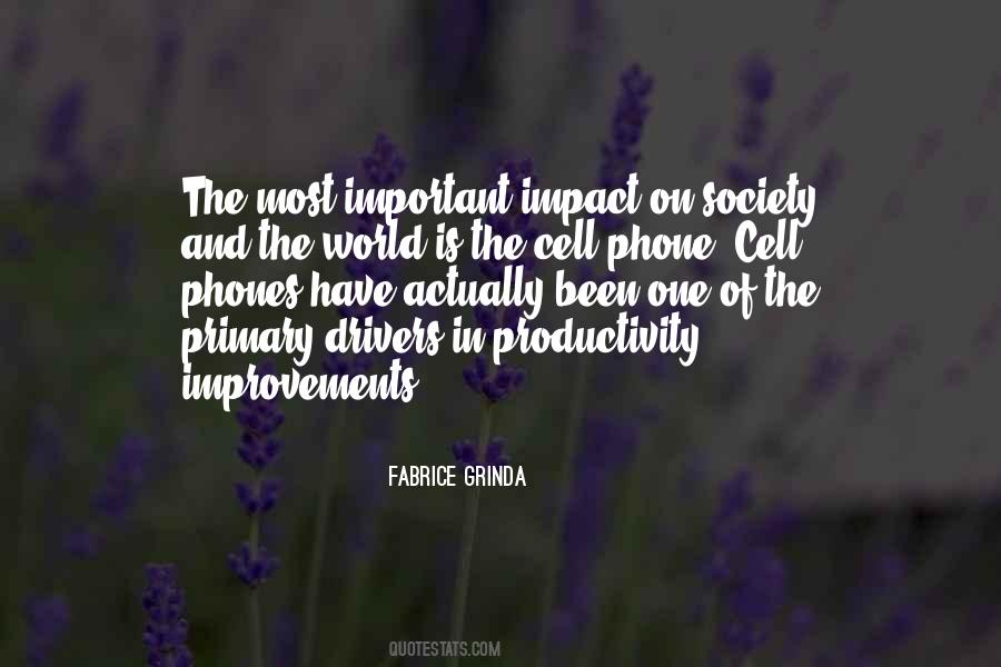 Quotes About Impact On Society #1409499