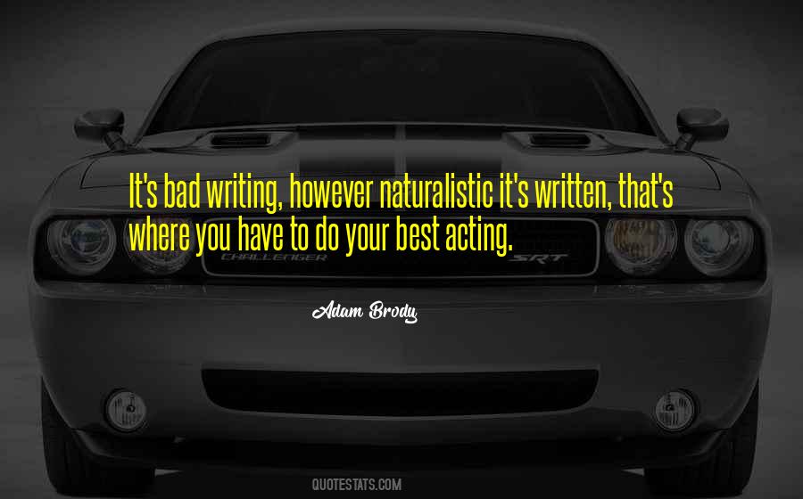 Best Acting Quotes #1475882