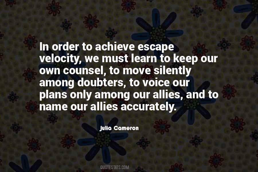Quotes About Velocity #117891