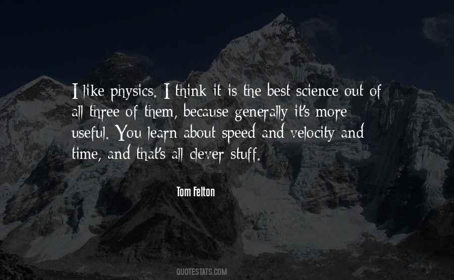 Quotes About Velocity #350817