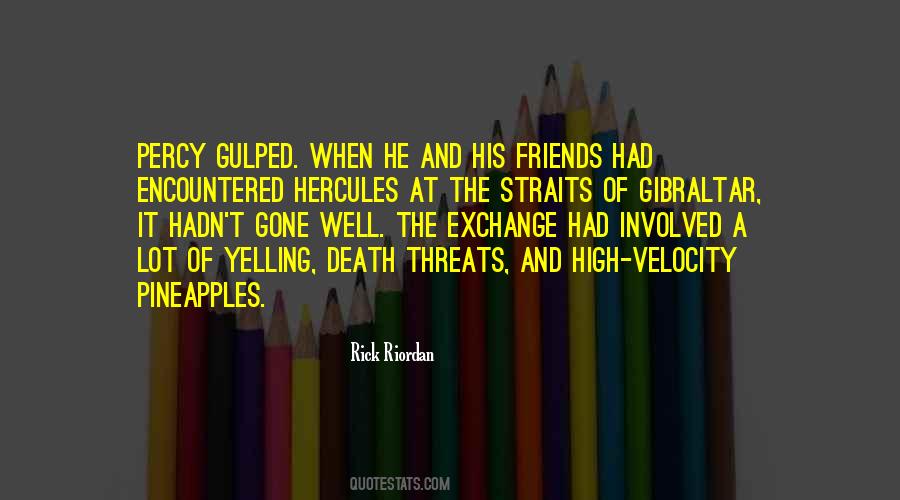Quotes About Velocity #758518