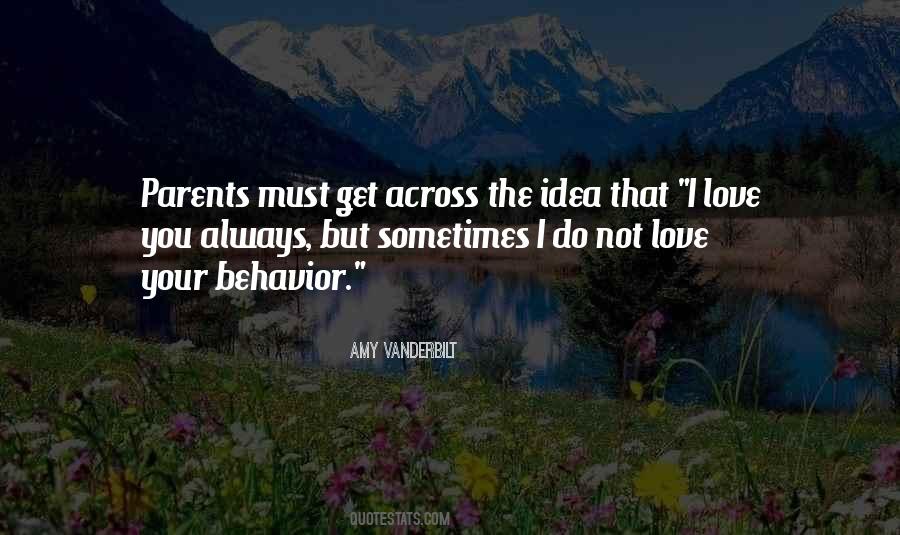 Quotes About Love Your Parents #1158428