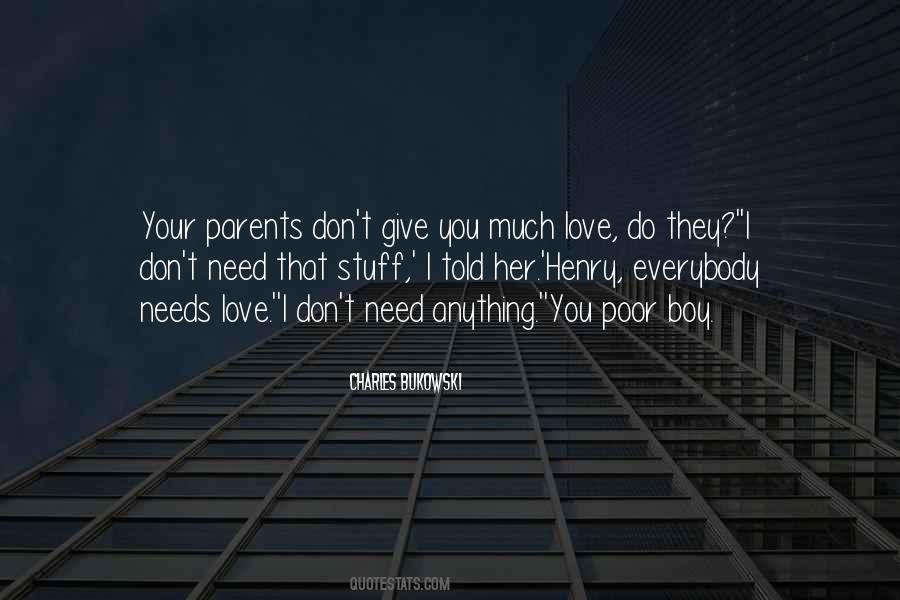 Quotes About Love Your Parents #1707466