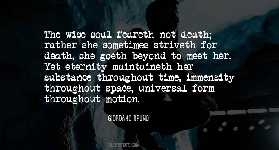 Quotes About Soul Eternity #1201324