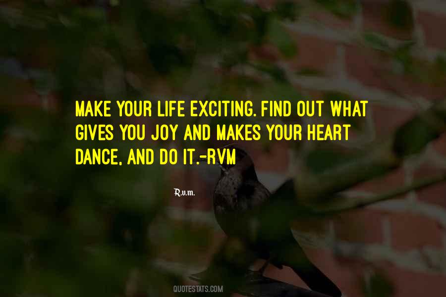 Quotes About Joy And Dance #290509