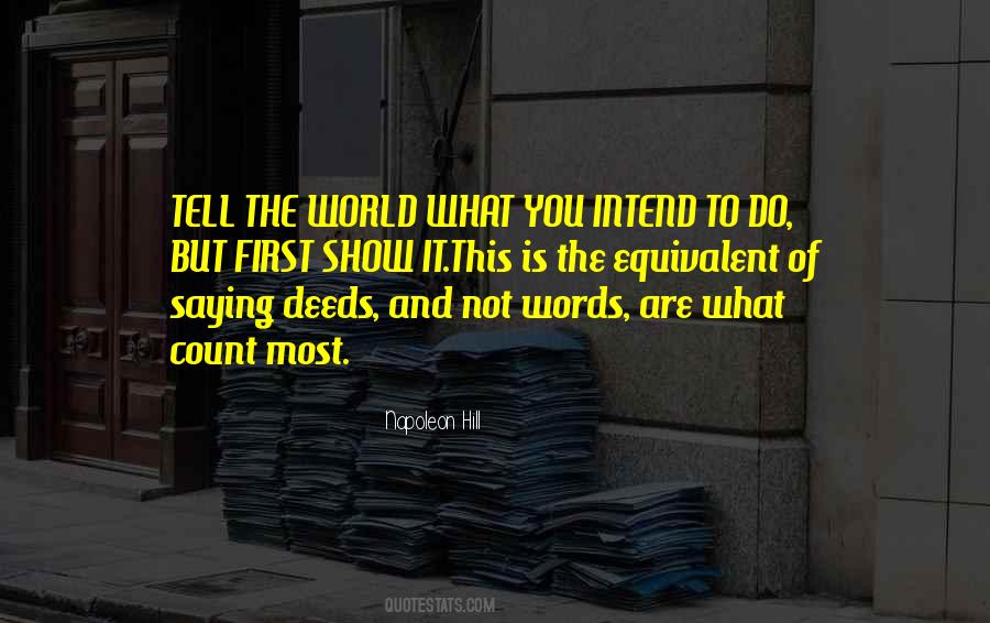 Count The Words Quotes #1236635