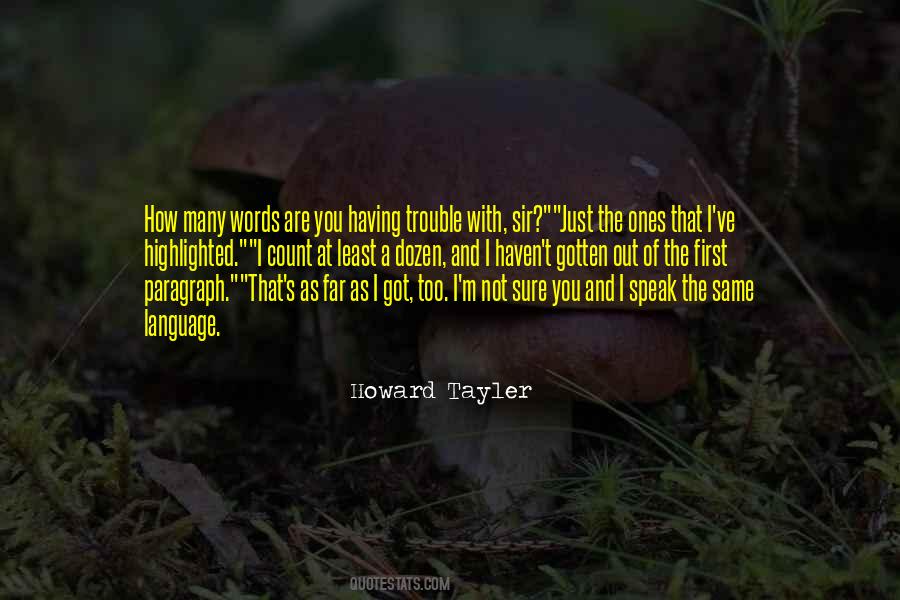 Count The Words Quotes #1622677