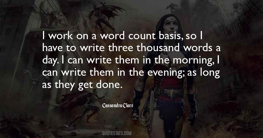 Count The Words Quotes #1667262