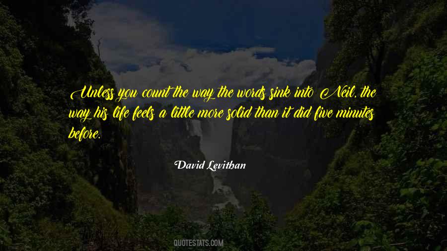 Count The Words Quotes #799339