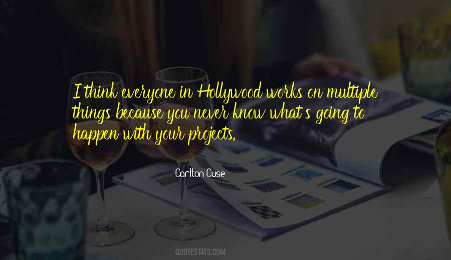 Quotes About Projects #1690714